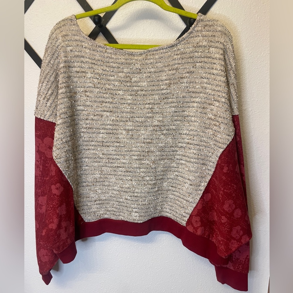 Saturday Sunday by Anthropologie | Dolman Sleeve Sweatshirt | Size Large